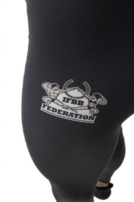 Pantalon trening poliester feminin - International Fitness and Body Building Federation [3]
