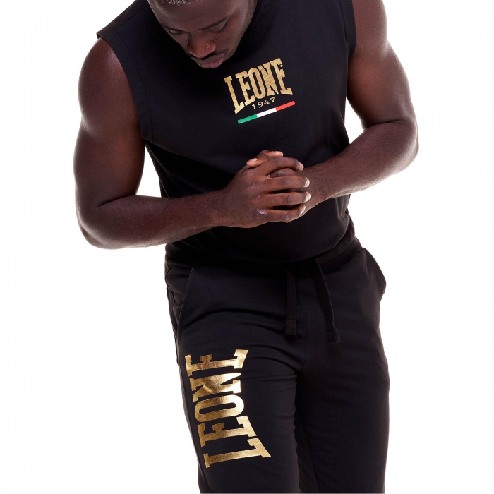 Pantalon Leone Negru-Auriu [2]
