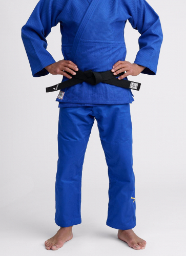Pantaloni Ippon Gear Judo Albastrii IJF [2]