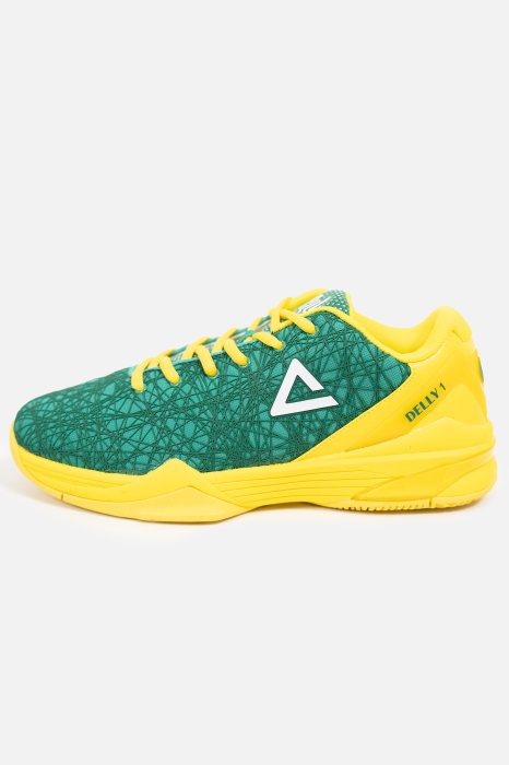 Pantofi sport Baschet Masculin Verde/Galben [2]
