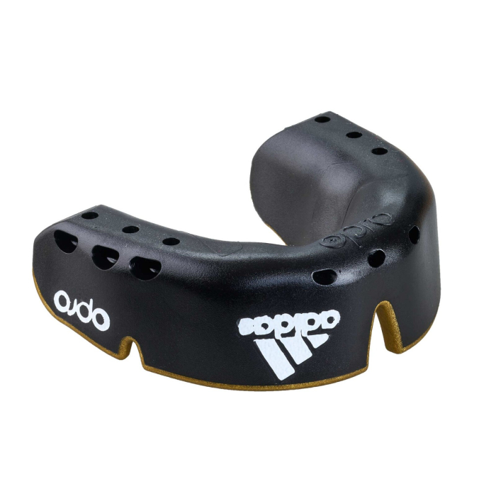 Proteza Adidas OPRO Seniori Negru/Auriu Gold [2]