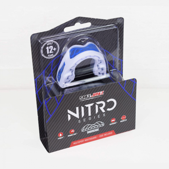 Proteza Dentara SafeJawz Wit/Blauw Senior [5]