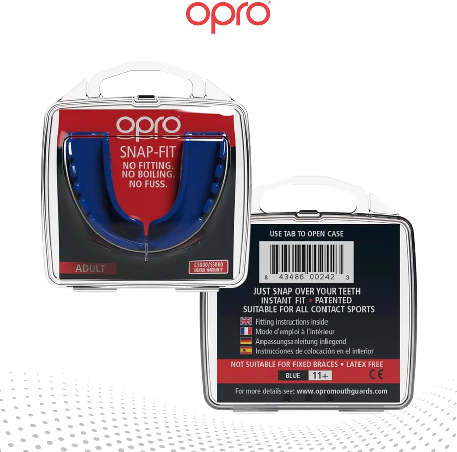 Proteza OPRO Snap-Fit  Junior Albastra [3]