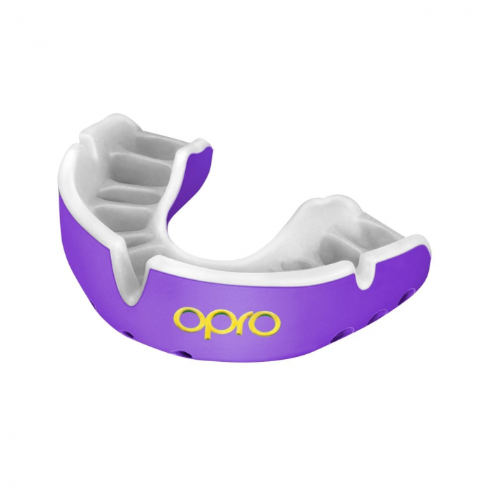 Proteza Opro Self-Fit Gold Mov/Alb Junior [1]