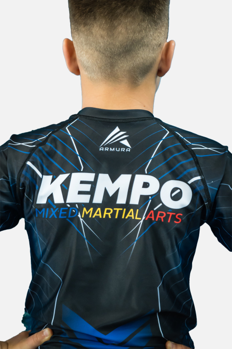 Rashguard ARMURA Kempo 3.0 Albastru Seniori [4]