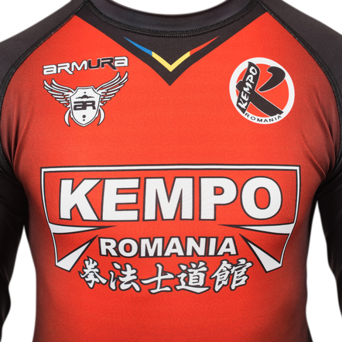Rashguard Kempo ARMURA Rosu [2]