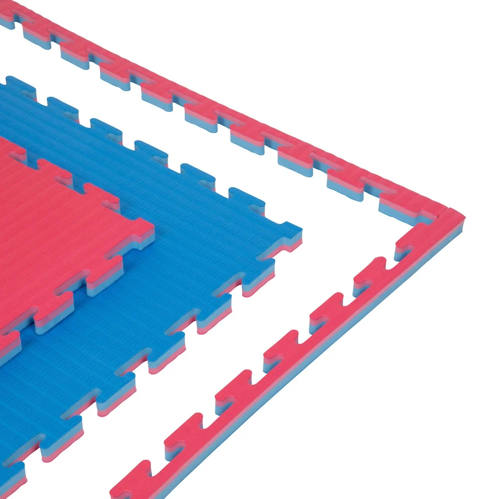 Saltea Tatami Puzzle  4 cm ARMURA Albastru/Rosu [3]