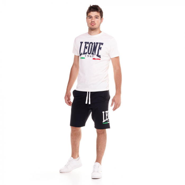 Set Leone Tricou si Short Basic Alb [2]
