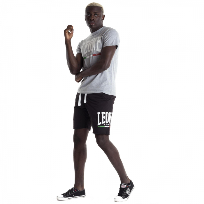 Set Leone Tricou si Short Basic Gri [2]