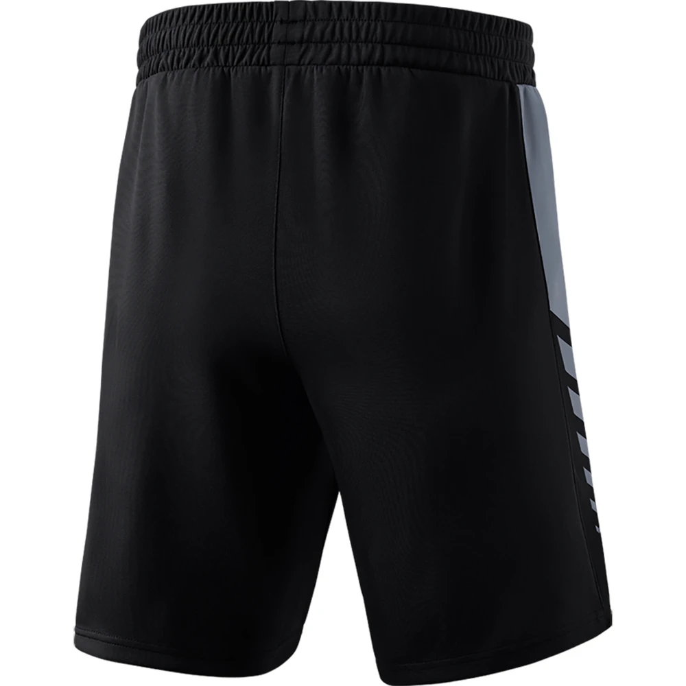 Short ERIMA Six Wings Worker Negru/Gri Bărbați [2]