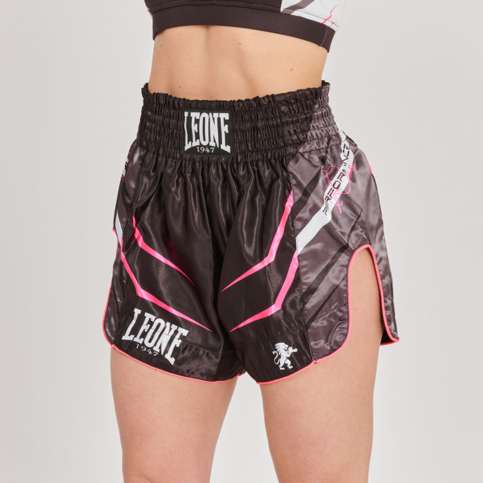 Short kickboxing Leone Revo Fluo Roz  [2]