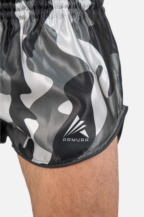 Short kickboxing ARMURA Camo Black [2]