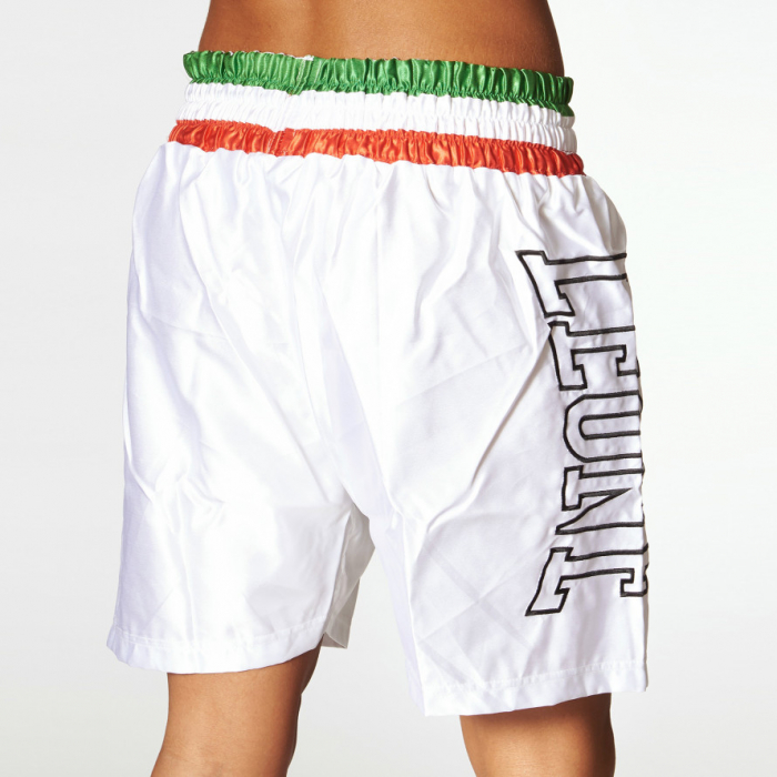 Short Leone Boxing Italian Flag Alb [2]