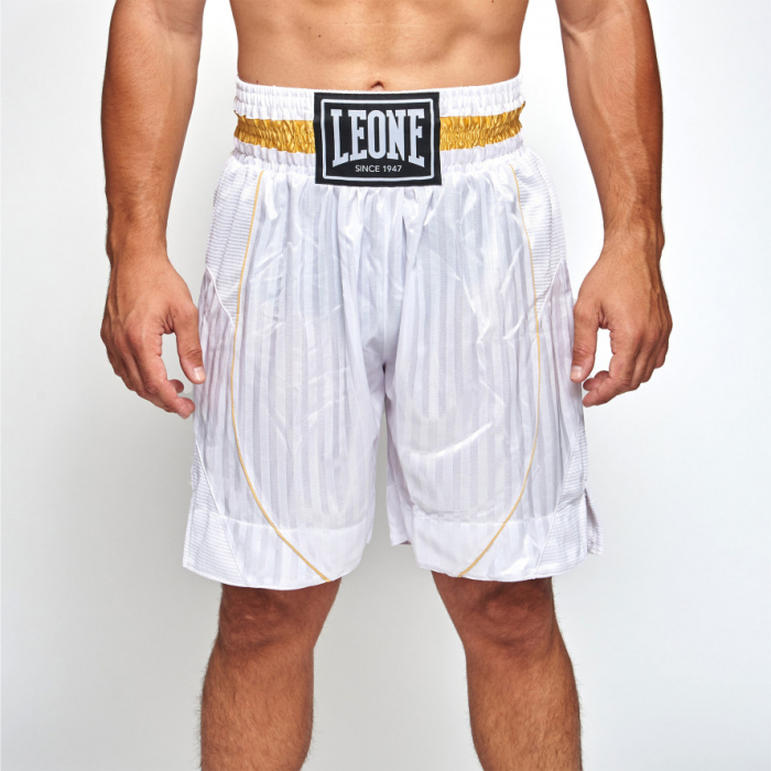 Short Leone Boxing Premium Alb [5]