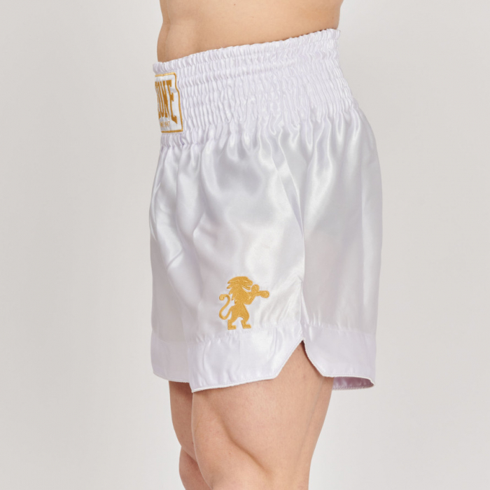 Short Kickboxing Leone Basic 2 Alb [2]