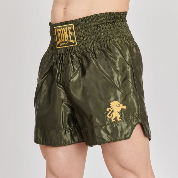 Short Kickboxing Leone Basic 2 Verde [2]