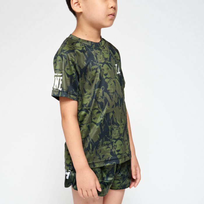 Tricou Leone Leo Camo Verde Junior [2]