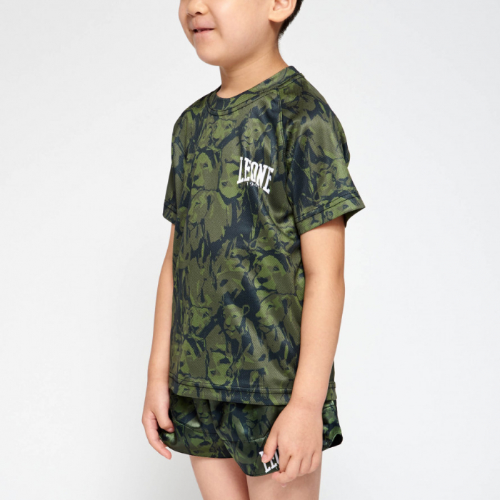 Tricou Leone Leo Camo Verde Junior [3]
