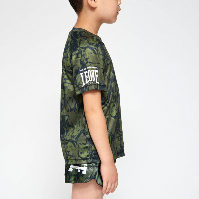 Tricou Leone Leo Camo Verde Junior [4]