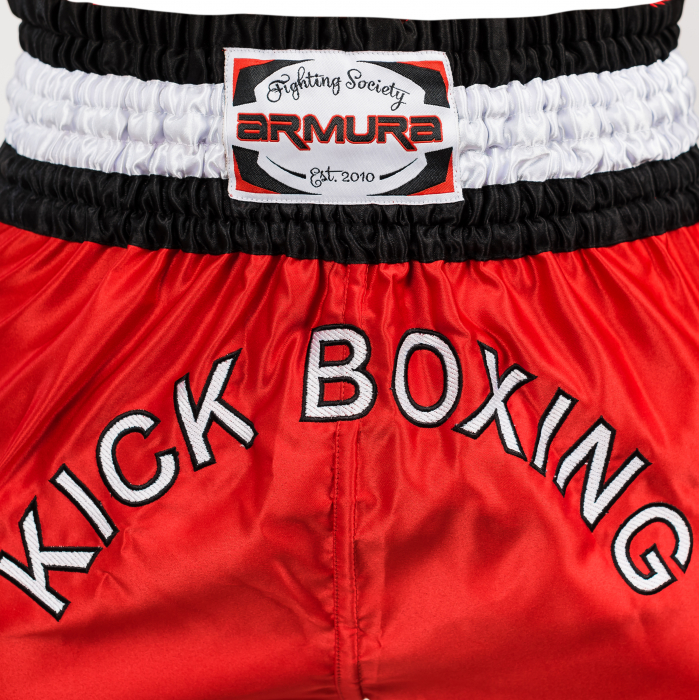 Short Kickboxing ARMURA Diamond Rosu [4]