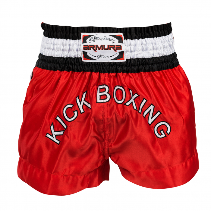 Short Kickboxing ARMURA Diamond Rosu [3]