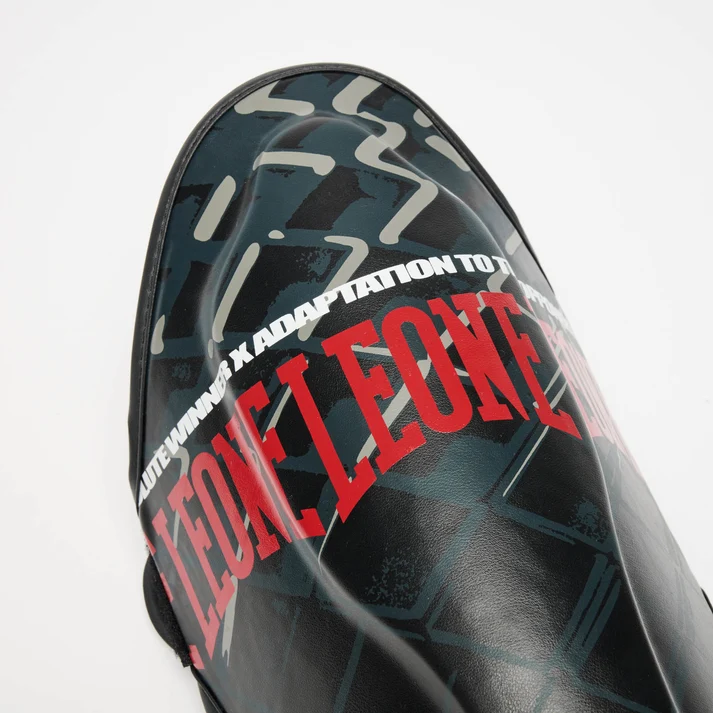 Tibiere MMA LEONE Cage Gri Inchis [6]