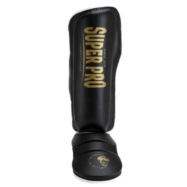 Tibiere Super Pro Combat Gear Negre/Auriu [2]