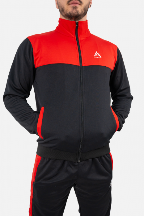 Trening Fitskin Negru/Rosu [2]