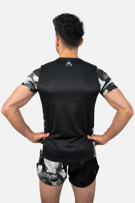 Tricou ARMURA Camo Black [5]