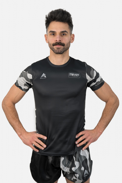 Tricou ARMURA Camo Black [1]