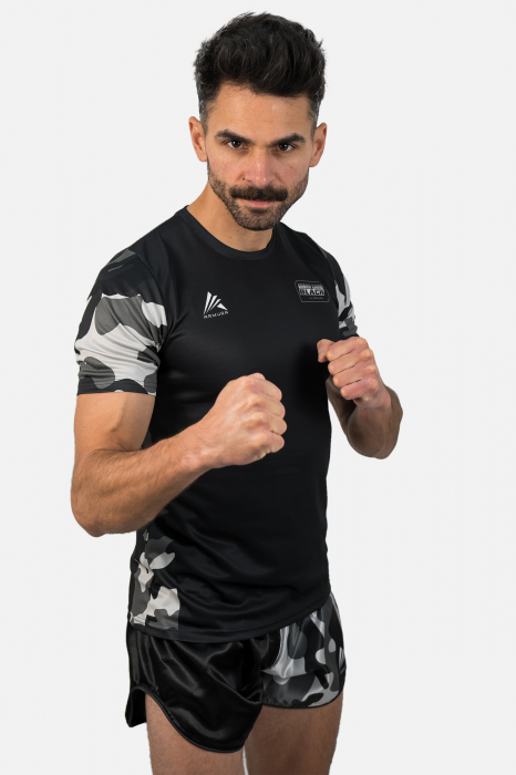 Tricou ARMURA Camo Black [4]