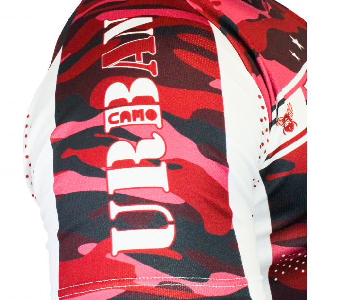 Tricou Armura Urban Camo Rosu [4]
