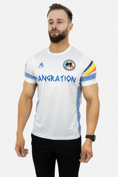 Tricou ARMURA Pangration Alb [1]