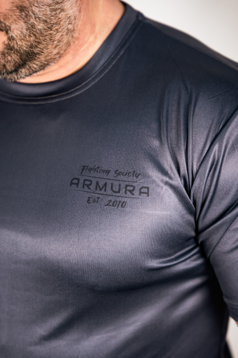 Tricou ARMURA Performance Negru Seniori [2]