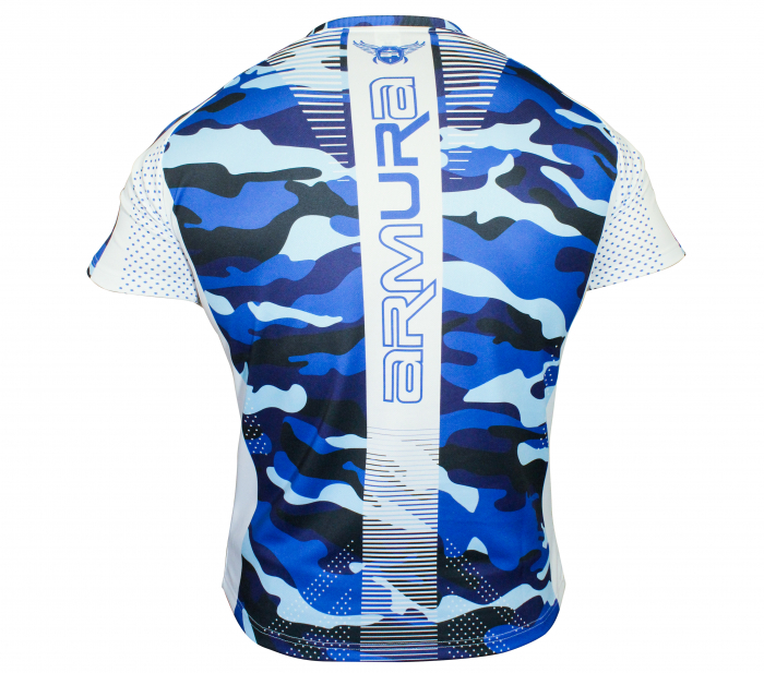 Tricou Armura Urban Camo Albastru [2]