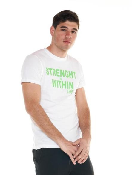Tricou Leone Sporty Fluo-Alb [3]