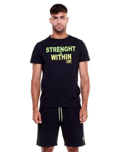 Tricou Leone Sporty Fluo-Negru [4]
