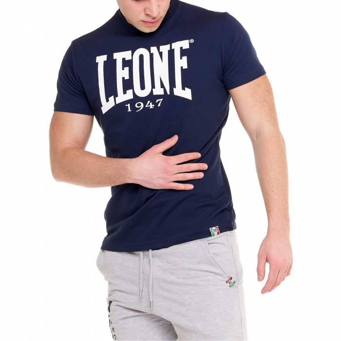 Tricou Leone Basic Big Logo Jersey Navy [4]