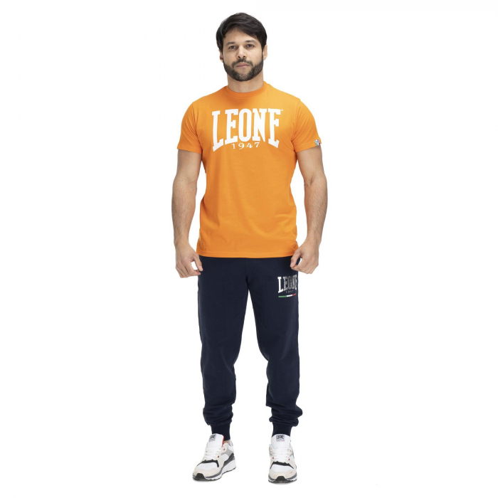 Tricou Leone Basic Big Logo Jersey Portocaliu [2]
