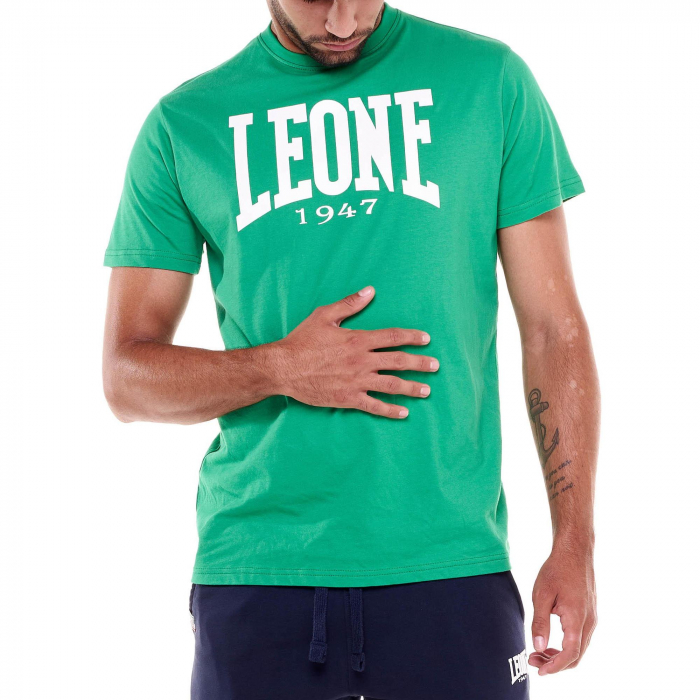 Tricou Leone Basic Big Logo Jersey Verde [4]