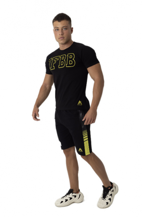 Tricou bumbac masculin - International Fitness and Body Building Federation [4]
