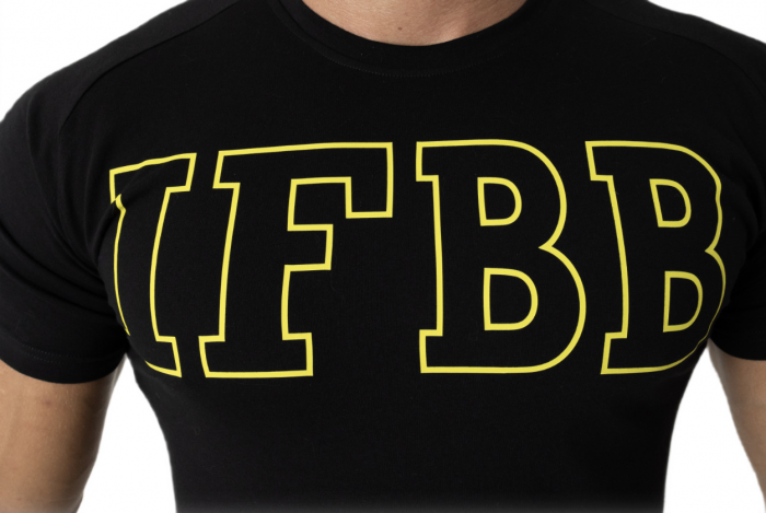 Tricou bumbac masculin - International Fitness and Body Building Federation [2]