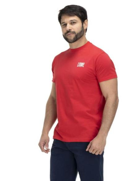 Tricou Leone Small Logo-Rosu [2]