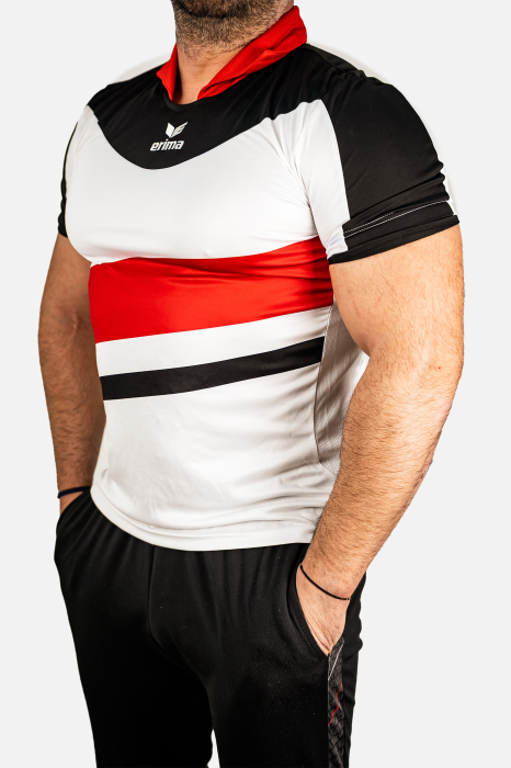 Tricou ERIMA Madrid jersey Alb/negru/Rosu [2]
