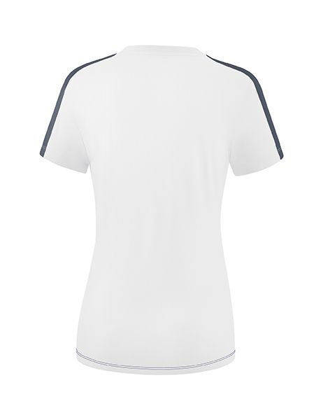 Tricou ERIMA Squad Alb/Navy/Gri [2]