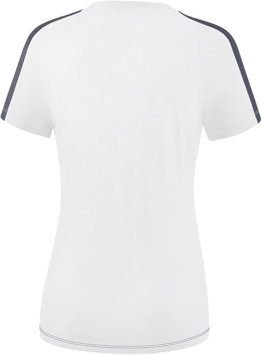 Tricou ERIMA Squad Alb/Navy/Gri [2]