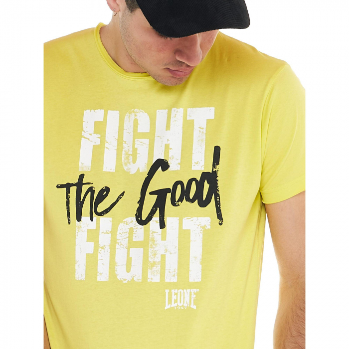 Tricou Leone Fight the Good Fight Galben [4]