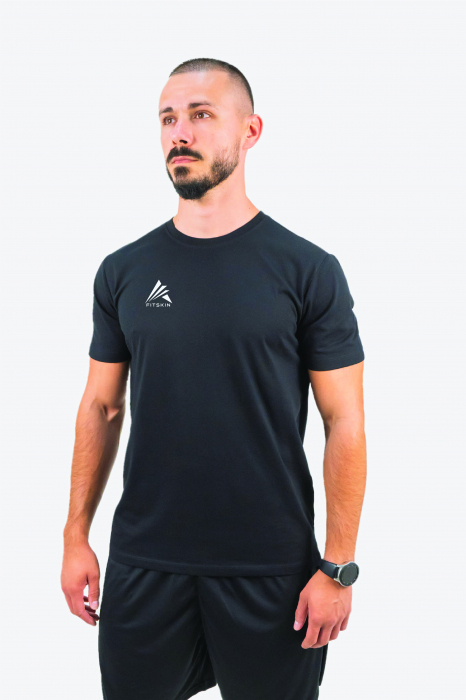 Tricou Fitskin TEAM Negru Senior [1]