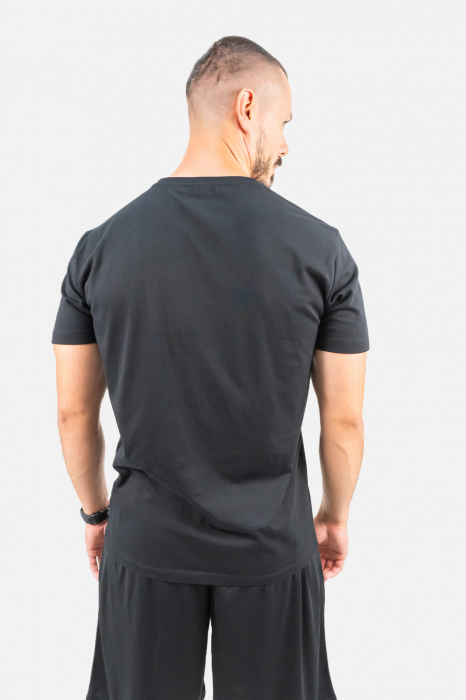 Tricou Fitskin TEAM Negru Senior [2]