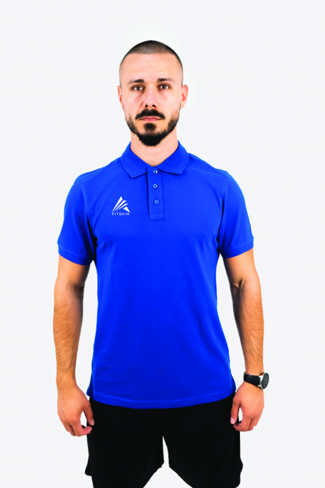 Tricou Fitskin TEAM Polo  Albastru Senior [1]